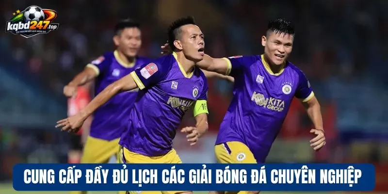 Lịch thi đấu 11 Cung cấp đầy đủ lịch các giải bóng đá chuyên nghiệp